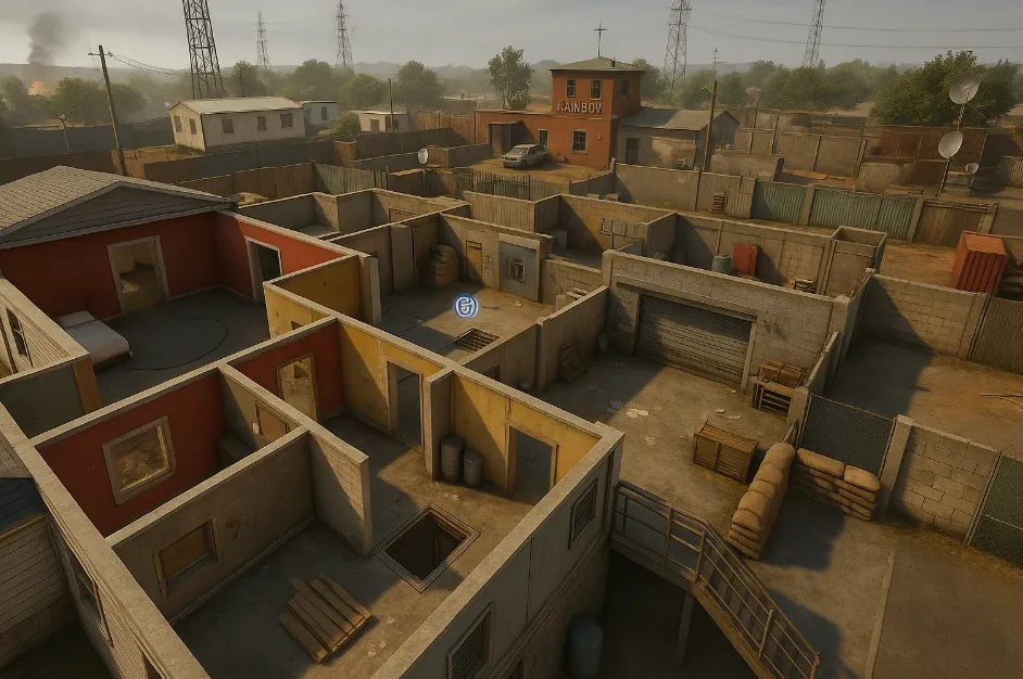Карты в Rainbow Six Siege
