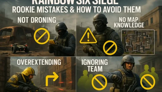 Советы для игры в Rainbow Six Siege: ошибки новичков и как их избежать