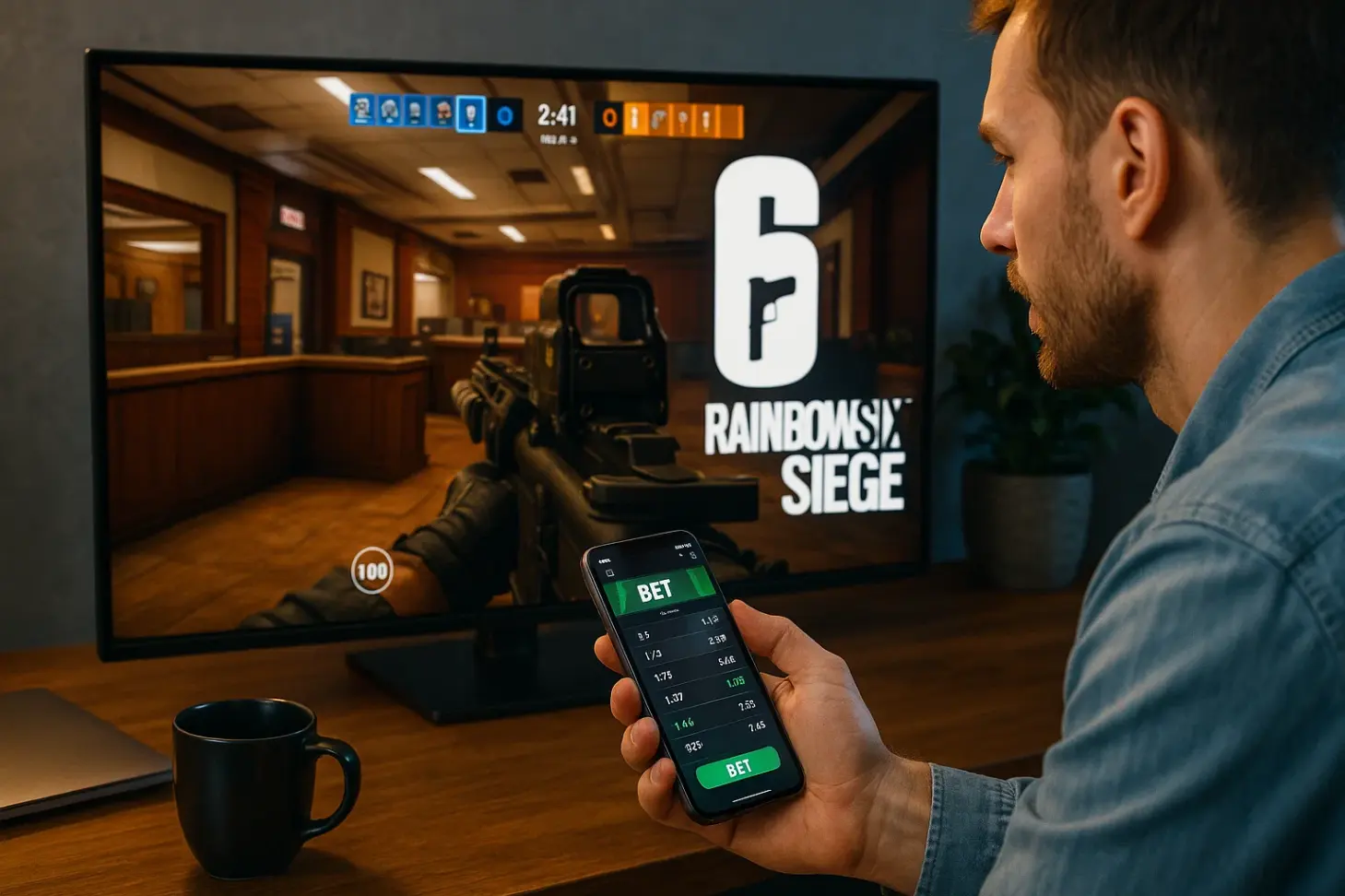 Виды ставок на Rainbow Six Siege