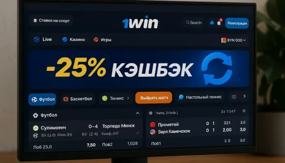 Официальный сайт 1win в Беларуси: вход, бонусы и возможности для игроков